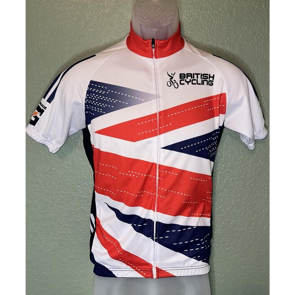 British Cycling Short Sleeve Jersey Shirt M 0620